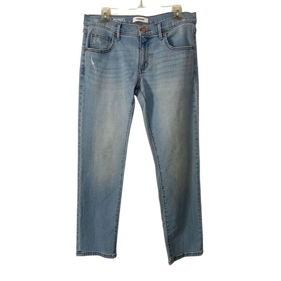 Sonoma Girlfriend Jeans Blue Light Wash Relaxed Fit Size 4 - Picture 1 of 11